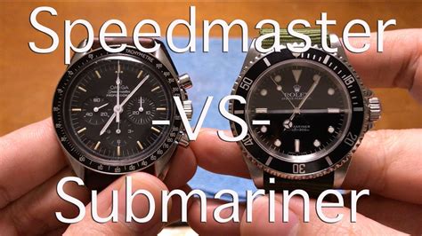 speedmaster vs submariner reviews.